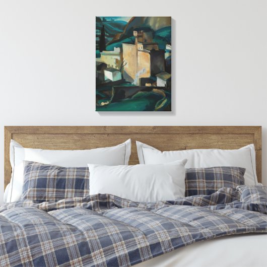 moderne kindermisbruik canvas afdruk (Insitu (Slaapkamer))