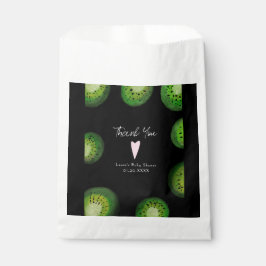 Moderne Kiwi Fruit - Watercolor Bedankt Bedankzakje