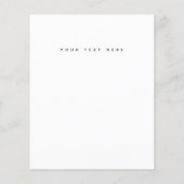 moderne KLANT-glitterschaar Hairdresser-kaart (Achterkant)