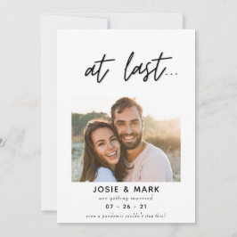 moderne klasse script eindelijk foto save the date