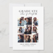 Moderne klasse van 2019 foto-afstuderen aankondigi (Voorkant)