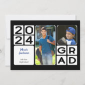 Moderne Klasse van 2024 Afstuderen Aankondiging (Voorkant)