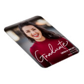 Moderne Klasse van 2024 Afstuderen Aankondiging Magneet (Rechterzijde)