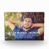 Moderne Klasse van 2025 Custom Afstuderen Fotoblokken (Voorkant)