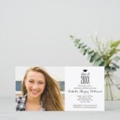 Moderne klasse van 20XX Afstuderen foto dubbelzijd (Staand voorkant)