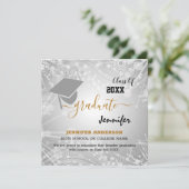 Moderne Klasse van 20XX, Foto, Topper Afstuderen Kaart (Staand voorkant)