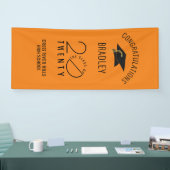 Moderne KLASSE VAN 20XX Oranje Afstuderen deur Spandoek (Beurs)