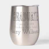 Moderne Klasse van Afstudeerder Gepersonaliseerd (Links)