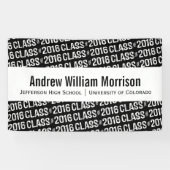 Moderne klasse van de Aangepaste Kleur van het Afs Spandoek (Horizontaal)