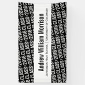 Moderne klasse van de Aangepaste Kleur van het Afs Spandoek (Verticaal)