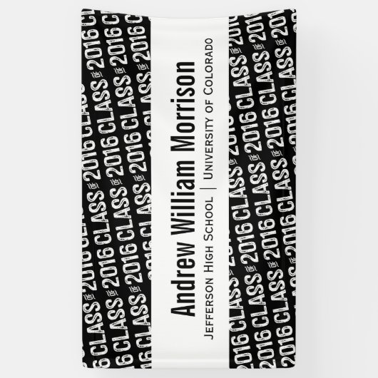 Moderne klasse van de Aangepaste Kleur van het Afs Spandoek (Verticaal)