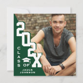 Moderne klasse van de PHOTO-graduatiepartij voor A Kaart (Voorkant)