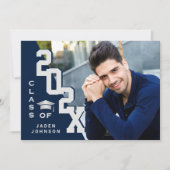 Moderne klasse van de PHOTO-graduatiepartij voor A Kaart (Voorkant)