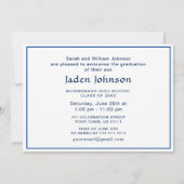 Moderne klasse van de PHOTO-graduatiepartij voor A Kaart (Achterkant)