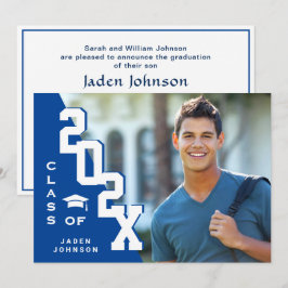 Moderne klasse van de PHOTO-graduatiepartij voor A Kaart