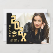 Moderne klasse van de PHOTO-graduatiepartij voor A Kaart (Voorkant)