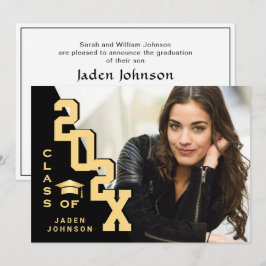 Moderne klasse van de PHOTO-graduatiepartij voor A Kaart