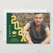 Moderne klasse van de PHOTO-graduatiepartij voor A Kaart (Voorkant)