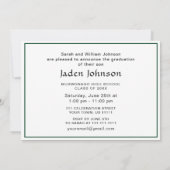 Moderne klasse van de PHOTO-graduatiepartij voor A Kaart (Achterkant)