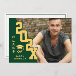 Moderne klasse van de PHOTO-graduatiepartij voor A Kaart