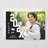 Moderne klasse van de PHOTO-graduatiepartij voor A Kaart (Voorkant)