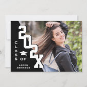 Moderne klasse van de PHOTO-graduatiepartij voor A Kaart (Voorkant)