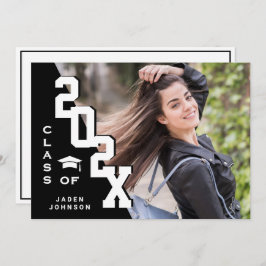 Moderne klasse van de PHOTO-graduatiepartij voor A Kaart