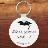 Moderne Klasse van en Afstuderen het Afstuderen va Sleutelhanger (Voorkant)