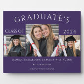 Moderne klasse van fotocollage paarse fotoplaat (Voorkant)