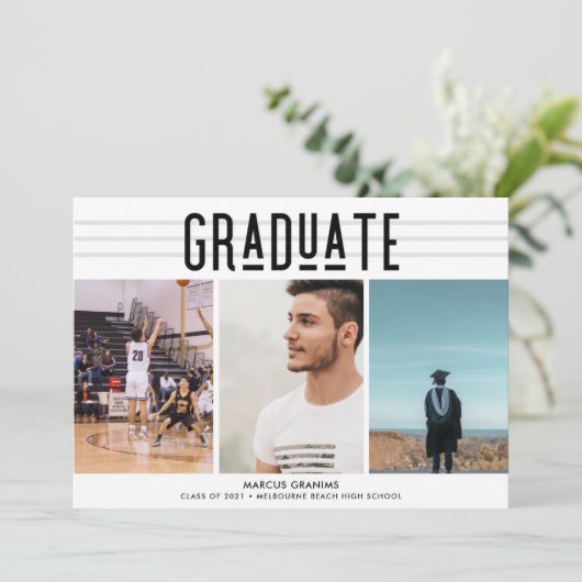 Moderne klasse van het Foto Afstuderen van 2021 (Staand voorkant)