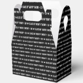 Moderne Klasse van Twenty Twenty‑Six Typografie Bedankdoosjes (Open)