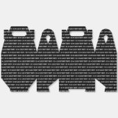 Moderne Klasse van Twenty Twenty‑Six Typografie Bedankdoosjes (Ongevouwen)