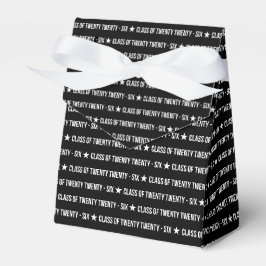 Moderne Klasse van Twenty Twenty‑Six Typografie Bedankdoosjes