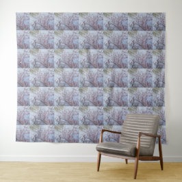 Moderne Klassiek Bloemmotief Wandkleed