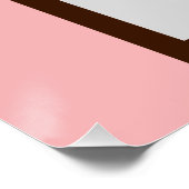 Moderne klassieke Boho Perfect Poster (Hoek)