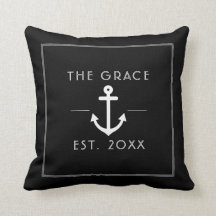 Moderne klassieke botnaam Nautical Black
