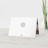 Moderne Klassieke Cheers Calligrafie Elegant Busin Feestdagen Kaart (Achterkant)