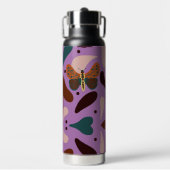 Moderne Klassieke Elegante Rustieke Boho  Waterfles (Voorkant)