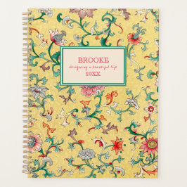 Moderne Klassieke Gele Chinoiserie Planner
