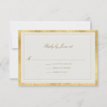 Moderne Klassieke Gouden Ecru Formele Elegante Tro