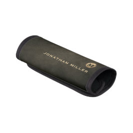 Moderne klassieke goudmonogram handvat beschermer