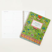 Moderne klassieke groene Chinoiserie Planner (Display)