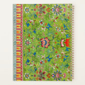 Moderne klassieke groene Chinoiserie Planner (Achterkant)