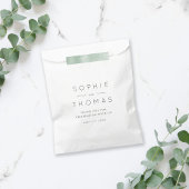 Moderne klassieke koppels namen dank u bruiloft bedankzakje