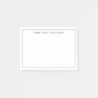 Moderne Klassieke marineblauwe dun grens lijn