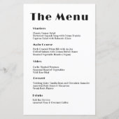 Moderne klassieke minimalistische typografie (Voorkant)