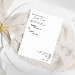 Moderne klassieke niets Fancy gewoon liefdeshuweli Kaart<br><div class="desc">Deze moderne klassieke niets fancy liefde voor bruiloft is perfect voor je casual moderne bruiloft. Dit ontwerp is voorzien van een zwarte eenvoudige kalligrafie die op een neutrale heldere witte achtergrond is geplaatst en die past bij uw klassieke bruiloft of een minimalistische boho bruiloft in de lente, de zomer, de...</div>