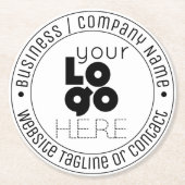 Moderne Klassieke Onderzetters voor aangepaste zak (Voorkant)