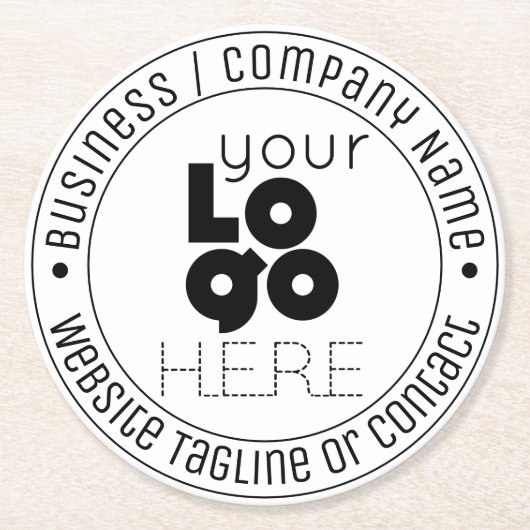 Moderne Klassieke Onderzetters voor aangepaste zak (Voorkant)