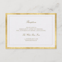 Moderne Klassieke Parel Gouden Elegante Trouwdetai